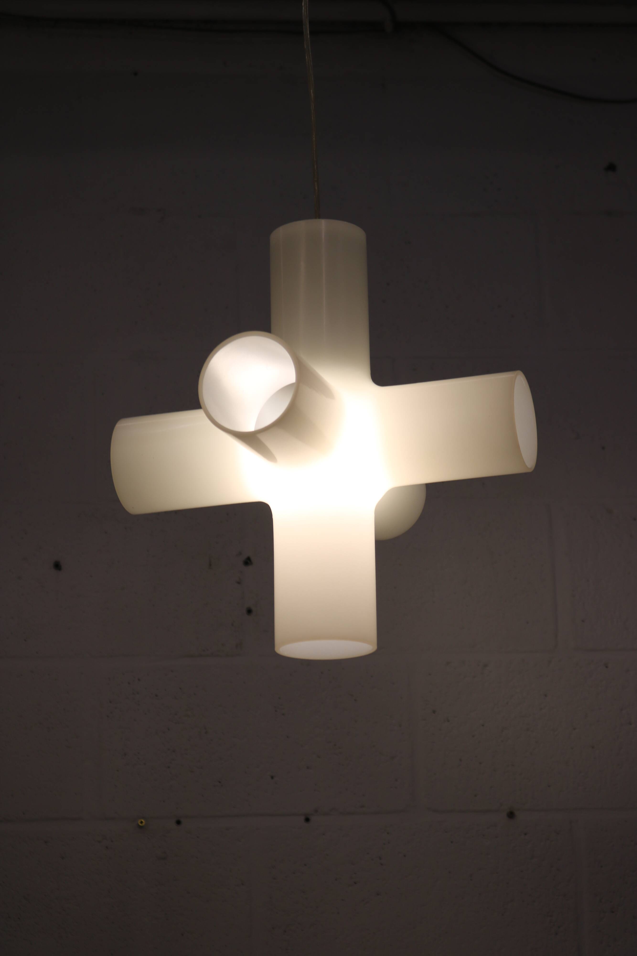 Jan Melis & Ben Oostrum pendant for Dark - Model ‘Crosslight’ - 90s, Dutch