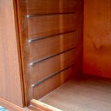 DAnish Modern Teak Model Trio Sideboard by Nils Jonsson for Hugo Troeds, 1960s