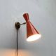 Mid-Century Diabolo Wall Lamps, 1960s, Set of 2
