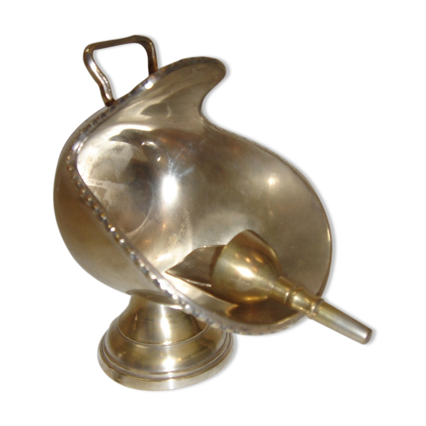 Sugar and silver metal shovel, 1970