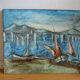 Ticket “Port in the Mediterranean” (La Ciotat?) HSP painting