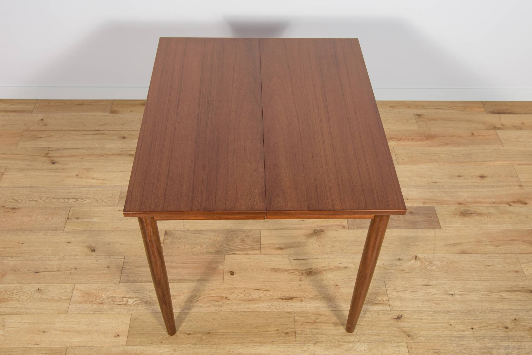 Table à manger extensible en teck et palissandre des années 1960, Danemark.