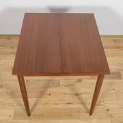Table à manger extensible en teck et palissandre des années 1960, Danemark.