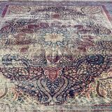 Ancient persian kirman carpet