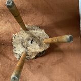 Brutalist tripod stool