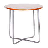 Bauhaus round table made by Vichr & Co in 1930s Czechia