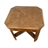 Wooden games table