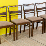 Set of 4 vintage Scandinavian chairs – 45 cm