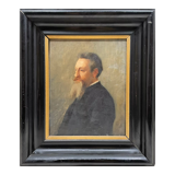 Portrait d’homme barbu