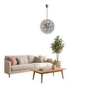 Suspension Sputnik au design vintage « Pissenlit »