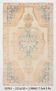 Cream & Green Oriental Persian Rug, 135x221Cm