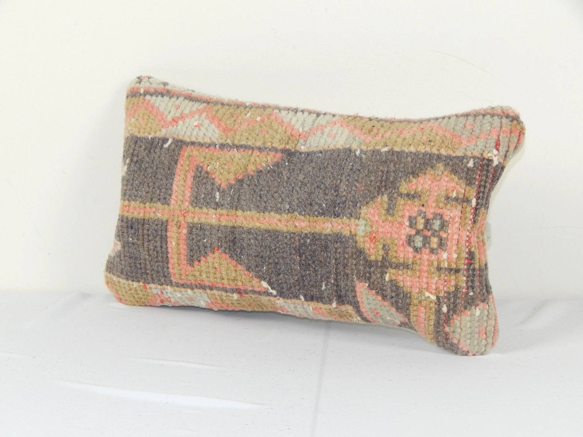 Vintage Turkish cushion cover 20x41 cm