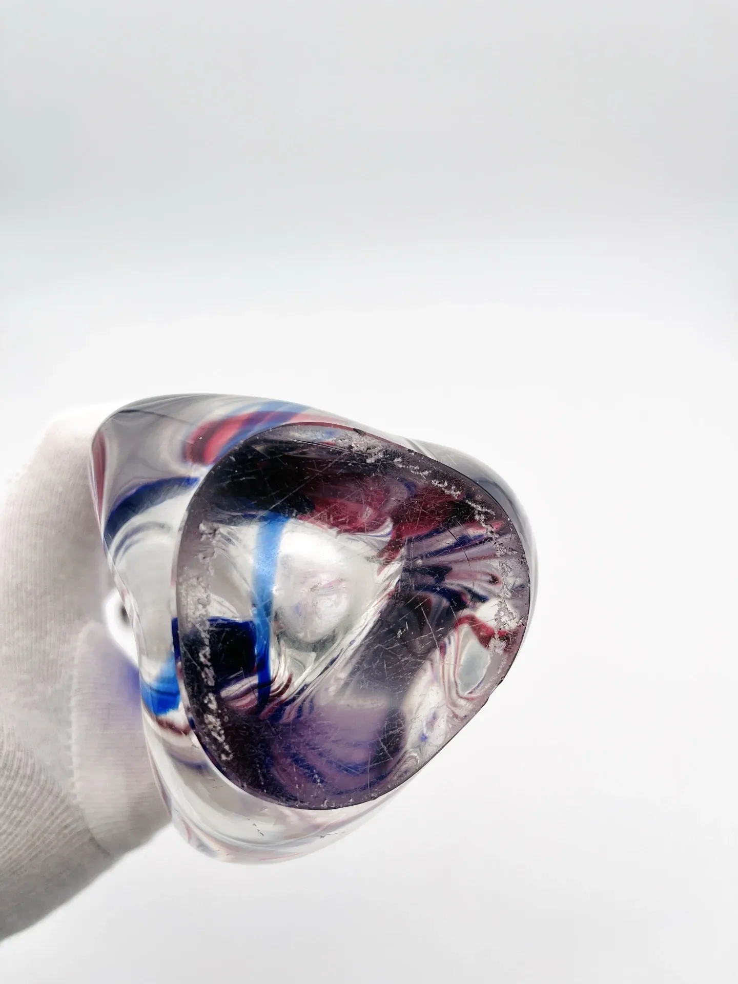 XXL Vase Crystal Max Verboeket Kristalunie Maastricht 43cm Signed