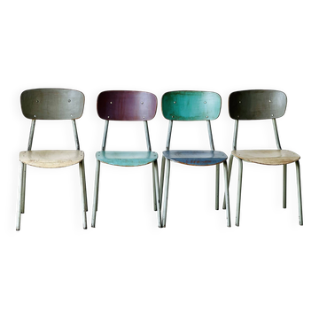 School Chairs, set of 4