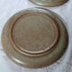 8 flat plates and 1 Vallauris dish