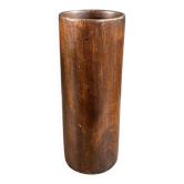 Cache pot en bois vintage
