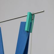 Constructivist sculpture "Yo-ga-ga" by Henk van Putten, Netherlands, 1990s