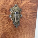 Vintage wooden index card box