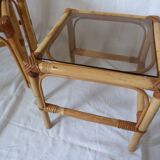 Bamboo nesting tables