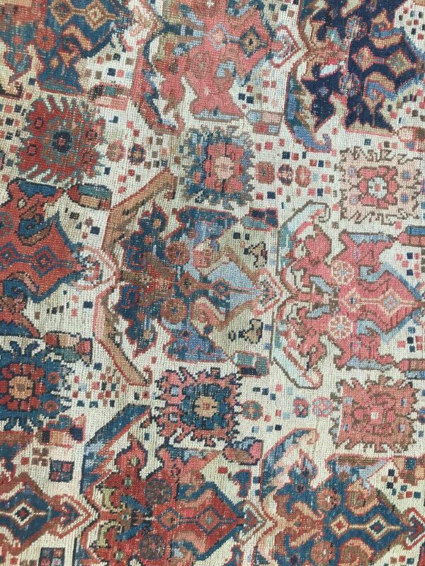 Former carpet Persian Afshar 19th century 150x232cm