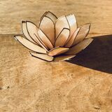 Fleur de lotus nacre et laiton