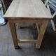 Solid wood stool air-gummed side table