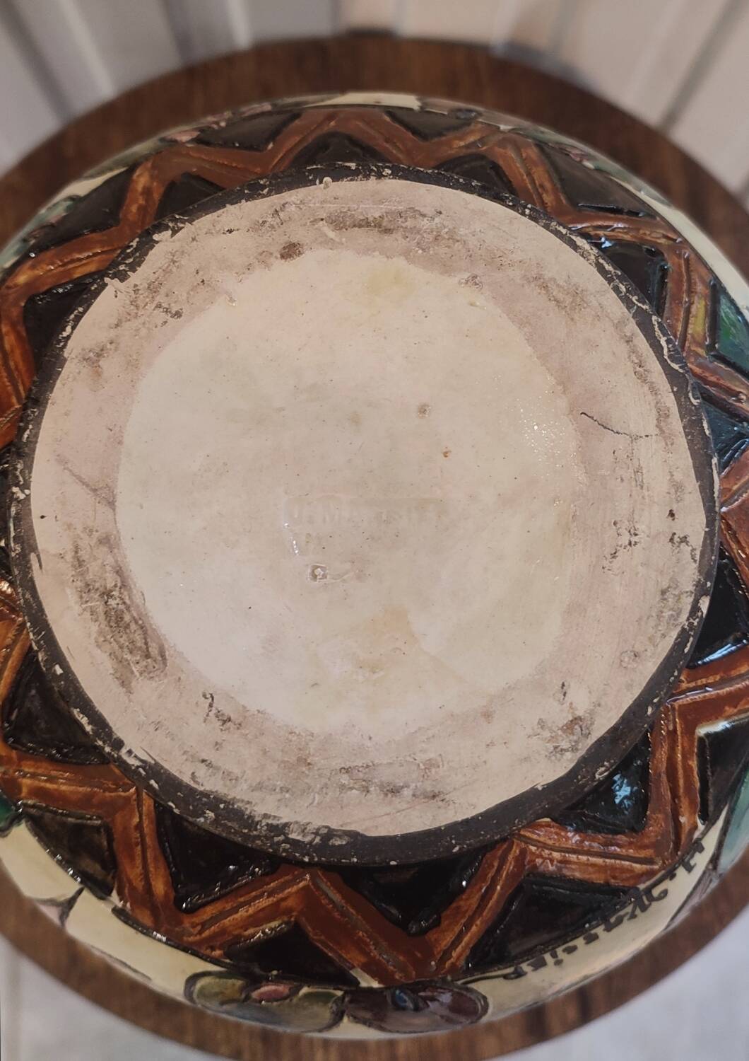 Vallauris ceramic vase by Jérôme Massier