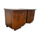 Set of 2 vintage bedside tables / mini cabinets