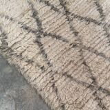 Tapis Berbère beige  Azilal - 216 x 84 cm