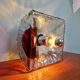 Mazzega Murano glass ceiling light, Italian design, 1960s