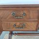 English lion paw desk and lyre armchair, leather, extensions