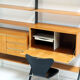 Dutch 1950s wall unit by Kho Liang Ie for Fristo