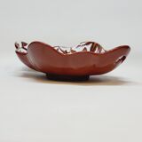 Longwy Cloisonné Enameled Basket Empty Pocket Cup Flowers Fe