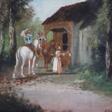 Oil on canvas