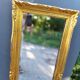 NARROW GOLDEN MIRROR IN LOUIS XV STYLE