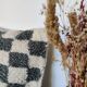 Berber Cushion Grey Damier Beni Ouarain
