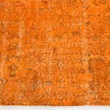 6x9 Pumpink orange vintage rug 181x287Cm SK 3400