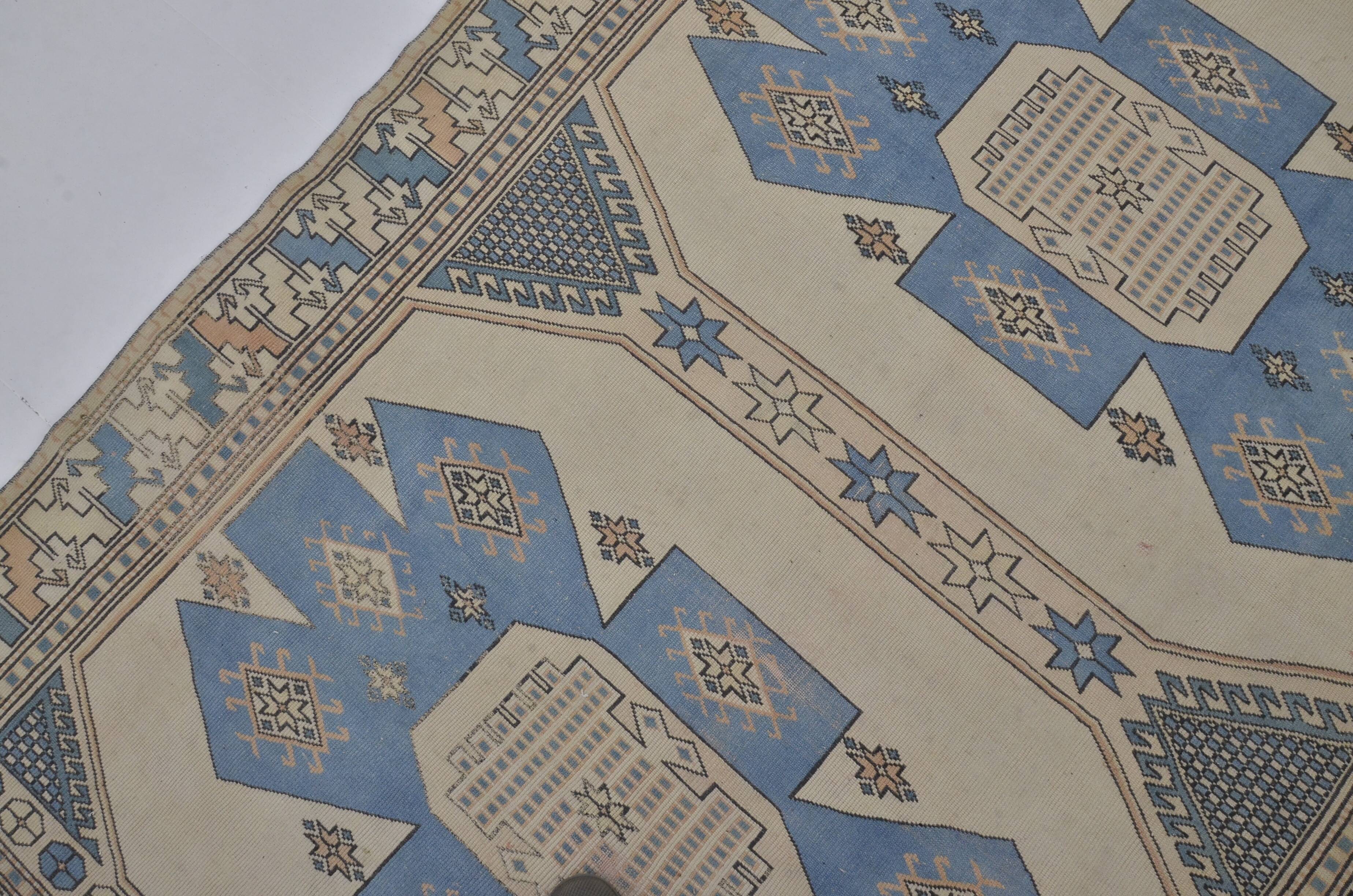 Floral Oushak Vintage Floor Carpet sku2291