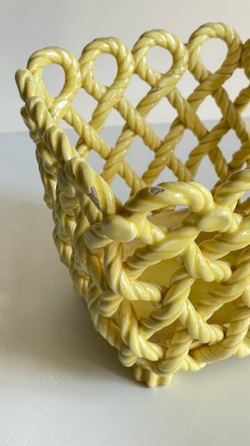 Vintage Braided Cache-Pot