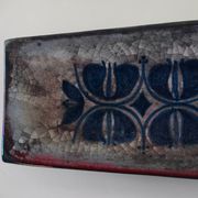 Plat en céramique, design danois, années 1960, designer : Marianne Starck
