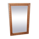 Miroir bois naturel rectangulaire long 30x47cm
