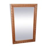 Miroir bois naturel rectangulaire long 30x47cm