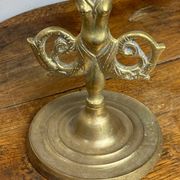 Chandelier, forme sirène, en bronze 
