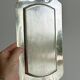 Plateau rectangulaire en métal inox léger