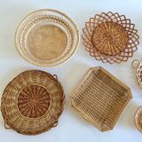 Wall composition of 8 baskets