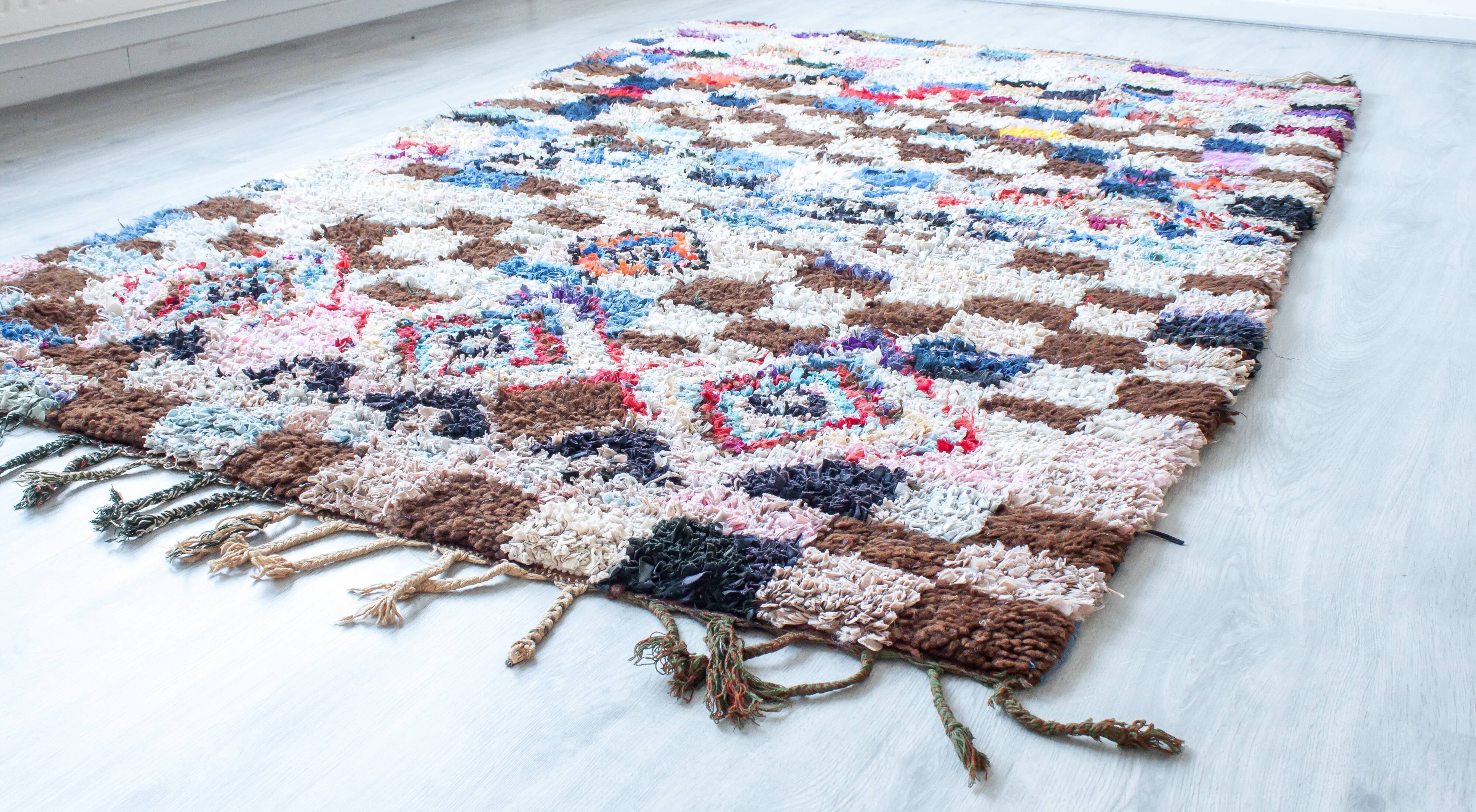 Butcher vintage carpet rug 'play' 140x228cm