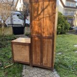 Asymmetrical Art Deco chest cabinet