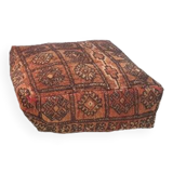 Moroccan carpet pouf / floor pillow