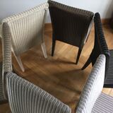 Vincent Sheppard's set of 6 chairs in Lloyd Loom