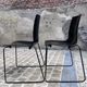 2 polycarbonate chairs 1980